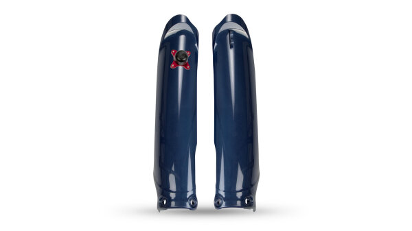 UFO PLAST Gabelprotektor Für Yamaha-Modelle Aus ho blau