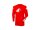 UFO PLAST Jersey "MX Radial" Herren, Material: Pol Gr. M, rot