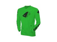 UFO PLAST Jersey "MX Radial" Kinder, Material: Pol Gr. 146, grün