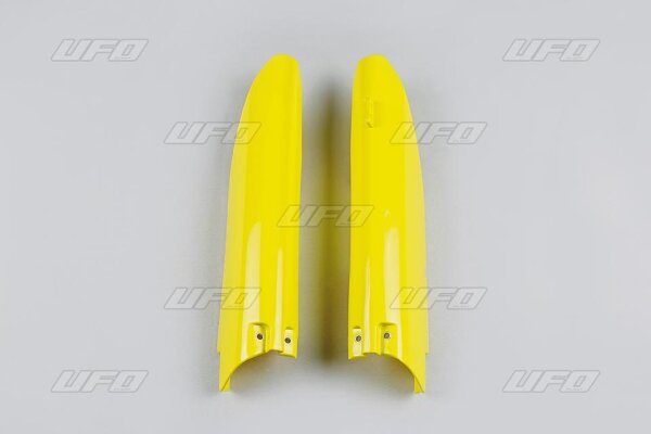 UFO PLAST Gabelprotektor Für SUZUKI-Modelle Aus ho gelb