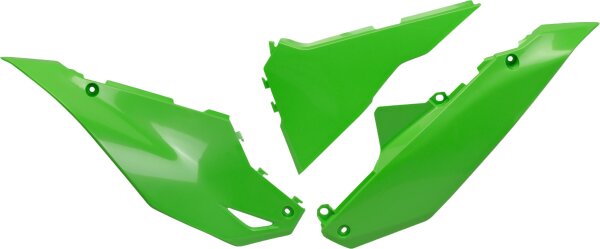 UFO PLAST Seitenverkleidung  Für Kawaski-Modelle A grün