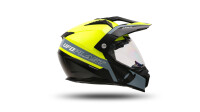 UFO PLAST Endurohelm Aries 2 Helmschale gelb / schwarz Gr. 59 / 60 = L