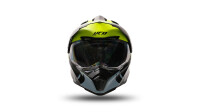 UFO PLAST Endurohelm Aries 2 Helmschale gelb / schwarz Gr. 59 / 60 = L