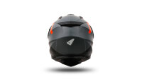 UFO PLAST Endurohelm Aries 2 Helmschale grau / orange Gr. 57 / 58 = M