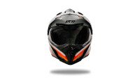 UFO PLAST Endurohelm Aries 2 Helmschale weiß / schwarz Gr. 57 / 58 = M