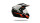 UFO PLAST Endurohelm Aries 2 Helmschale weiß / schwarz Gr. 57 / 58 = M
