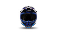 UFO PLAST Kinder-Crosshelm Korey 2 Helm blau / orange Gr....