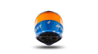 UFO PLAST Kinder-Crosshelm Korey 2 Helm blau / orange Gr. 47 / 48 = S