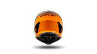 UFO PLAST Kinder-Crosshelm Korey 2 Helm grau / orange Gr. 47 / 48 = S
