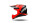UFO PLAST Kinder-Crosshelm Korey 2 Helm schwarz / rot Gr. 47 / 48 = S