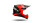 UFO PLAST Kinder-Crosshelm Korey 2 Helm schwarz / rot Gr. 47 / 48 = S