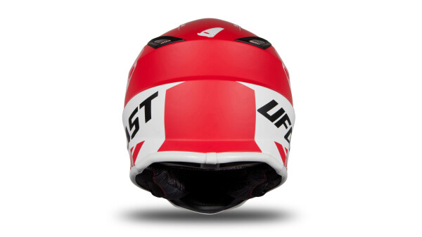 UFO PLAST Kinder-Crosshelm Korey 2 Helm rot matt Gr. 47 / 48 = S