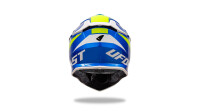UFO PLAST Crosshelm Intrepid 2 Helmscha blau / gelb Gr....