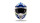 UFO PLAST Crosshelm Intrepid 2 Helmscha blau / gelb Gr. 59 / 60 = L