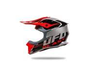 UFO PLAST Crosshelm Intrepid 2 Helmscha grau Gr. 57 / 58 = M