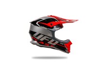 UFO PLAST Crosshelm Intrepid 2 Helmscha grau Gr. 57 / 58 = M