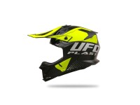 UFO PLAST Crosshelm Intrepid 2 Helmscha schwarz / gelb...