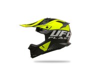 UFO PLAST Crosshelm Intrepid 2 Helmscha schwarz / gelb Gr. 61 / 62 = XL