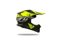 UFO PLAST Crosshelm Intrepid 2 Helmscha schwarz / gelb Gr. 61 / 62 = XL