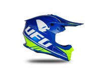 UFO PLAST Crosshelm Intrepid 2 Helmscha blau / neon gelb Gr. 59 / 60 = L