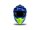 UFO PLAST Crosshelm Intrepid 2 Helmscha blau / neon gelb Gr. 59 / 60 = L
