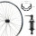 Vorderrad 28", Disc Centerlock, schwarz, SE ZAC 19, Alu, HB-QC300 schwarz, Schnellspanner