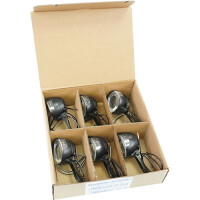 Dynamo-Scheinwerfer LYT B N B+M, schwarz, Schalter, 20...