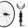 Hinterrad 26", Disc Centerlock, schwarz, SE ZAC 19, Aluminium, FH-QC400, Schnellspanner