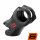 Ahead-Vorbau HIGH RAY Ø=35,0/28,6mm ergotec, Aluminium, L=55mm, schwarz-sandgestr.