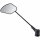 Spiegel KF Sport Typ D35°, gr. Außenklemmung Krampe, links, 131x82mm, E-25, klappbar, schwarz