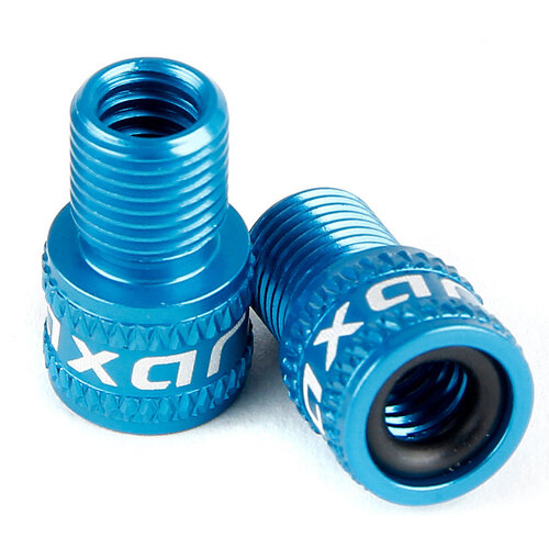 Ventiladapter blau von SV auf AV, Paar