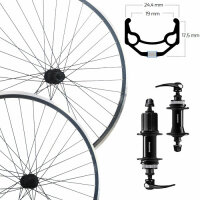 Radsatz 28" Disc Centerlock, schwarz, SE ZAC 19,...