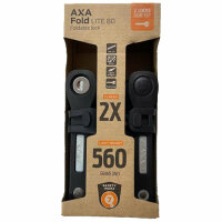 Faltschloss FOLD Lite 80 Duo AXA, 2 Schlösser,...