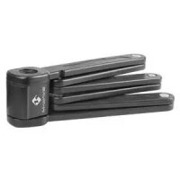 Faltschloss F 875/6 M-WAVE, L=875mm, Ø=8x25mm, schwarz