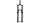 ROCKSHOX Federgabel "ZEB Ultimate RC2" 27,5" Boost schwarz, 190 m