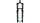 ROCKSHOX Federgabel "ZEB Ultimate RC2" 27,5" Boost schwarz, 170 m