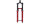 ROCKSHOX Federgabel "ZEB Ultimate RC2" 27,5" Boost rot, 170 mm Fe