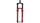 ROCKSHOX Federgabel "ZEB Ultimate RC2" 27,5"+/ 29" rot, 190 mm, 4