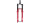 ROCKSHOX Federgabel "ZEB Ultimate RC2" 27,5" Boost rot, 160 mm Fe
