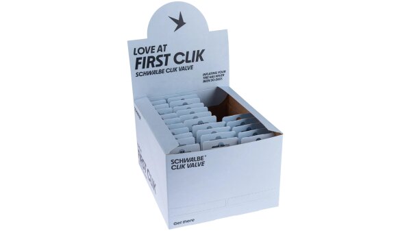 SCHWALBE Ventilverlängerung "Clik Valve" Aluminium Starter-Kit Sc