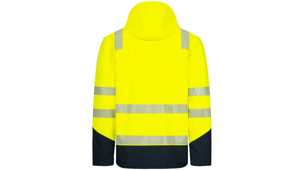 Motion Tex Viz Plus Warnschutzjacke neongelb / marineblau, Gr. XXL