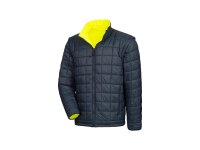 Motion Tex Viz Plus Warnschutzjacke neongelb / marineblau, Gr. XXL
