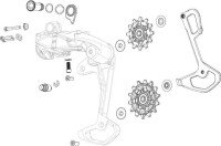 SRAM Käfig Set für XX Eag