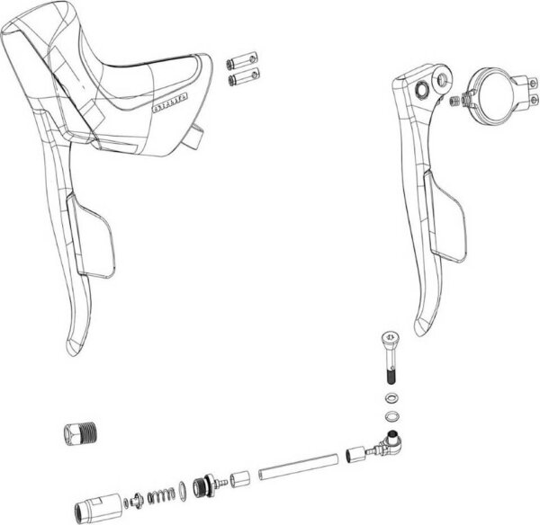 SRAM Schalt-/Bremshebel Apex AXS ab 2023 für Apex AXS,