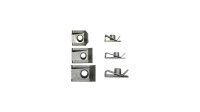DRESSELHAUS Blechmutter "4676" Metrisches...