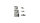 DRESSELHAUS Blechmutter "4676" Metrisches Gewinde, M5, L x B: 20,