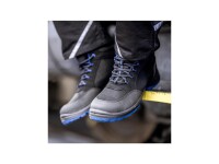 Solid Step Mid Stiefel schwarz / blau, Gr. 43