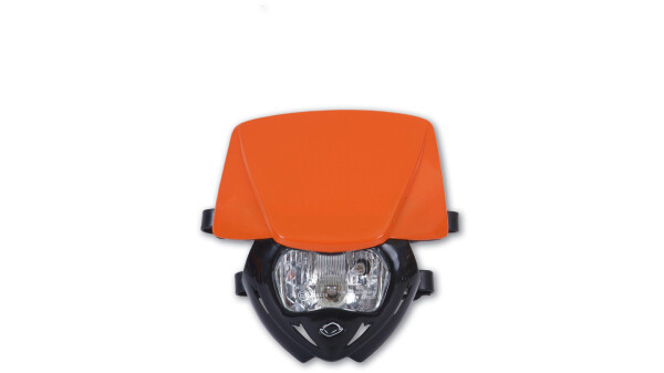 UFO PLAST Scheinwerfer "Panther" Lichtmaske mit Sc komplett, oran