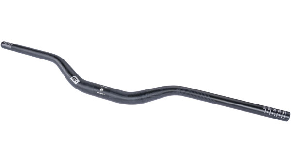 Ergotec Lenker RISER BAR 50 6+ 31,8 - 800x50x12°, Safety Level 6+, DB, schwarz matt