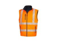 Motion Tex Viz Plus Warnschutzjacke neonorange / marineblau, Gr. M